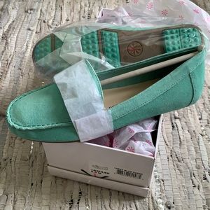 Suede Moccasins Band New